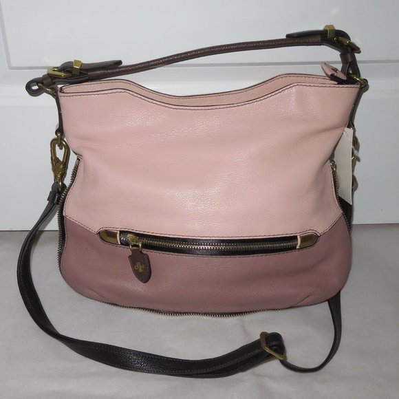 OrYANY Shoulder Ellie Leather Colorblock Hobo Bag - Picture 6 of 14